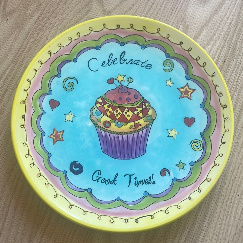 BRAND NEW Fun Celebratory Plate
